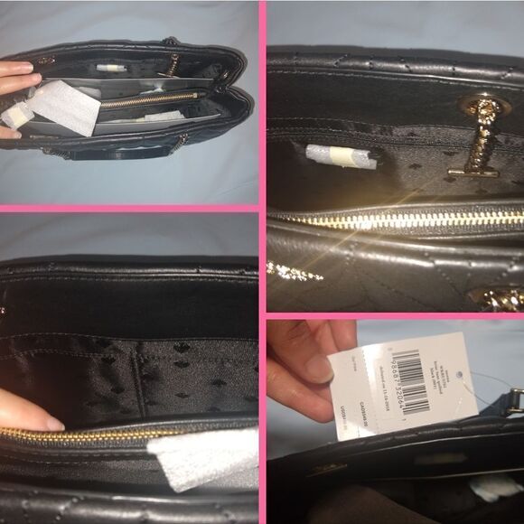 Kate Spade Briar Lane Quilted Black Satchel - Picture 3 of 3